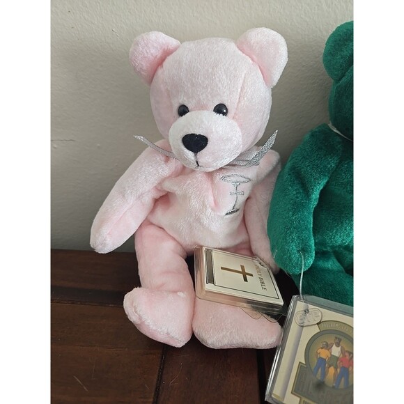 The Original Holy Bears 1999 Lot 4 Purity Partnership Tribute Amen Bible Verses - Picture 5 of 9